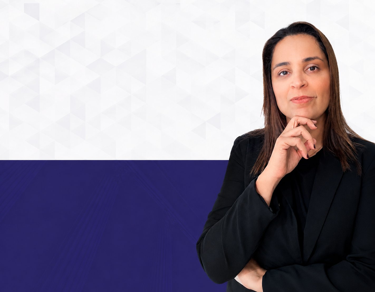 Dra. Michelle Magarotto em seu escritório